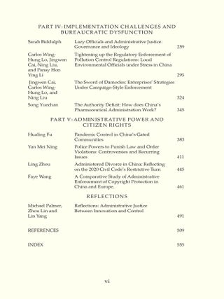 Administrative Justice in China: Institutional Conflicts and...