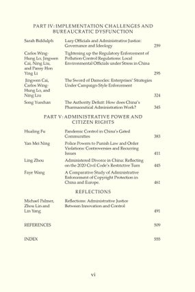 Administrative Justice in China: Institutional Conflicts and...