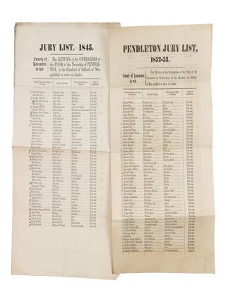Documents Concerning the Salford Hundred Court, 1838-1868, 12 items.