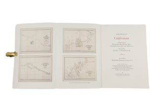 A Fine Collection of Californiana: A Selection of Distinguished...