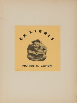 Item #86793 Speeches. 1913. From the Library of Morris R. Cohen. Oliver Wendell Holmes, Morris R....