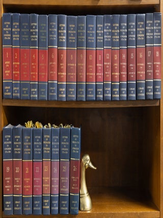 Item #86946 Letters of Delegates to Congress, 1774-1789. 26 vols. Complete set. Paul Smith