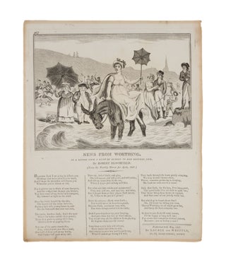 Item #86996 News From Worthing, London, 25 May 1807. Isaac Cruikshank