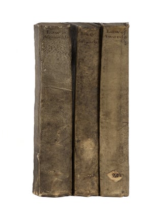 Item #87028 Three 18th Century English Legal Manuscripts. Manuscripts. English Property Law