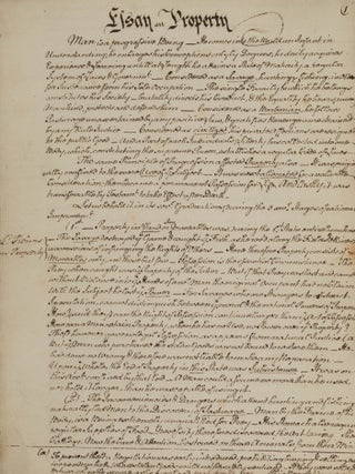 Three 18th Century English Legal Manuscripts.