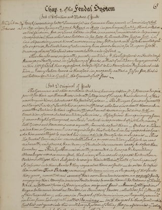 Three 18th Century English Legal Manuscripts.