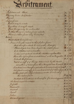 Three 18th Century English Legal Manuscripts.