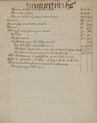 Three 18th Century English Legal Manuscripts.