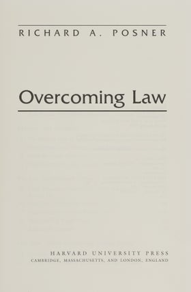 Overcoming Law.