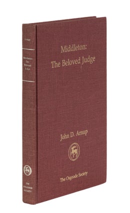Item #87133 Middleton: The Beloved Judge. John D. Arnup