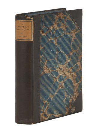 Item #87189 A Lawyer's Notebook. E. S P. Haynes, Alec Waugh, introduction