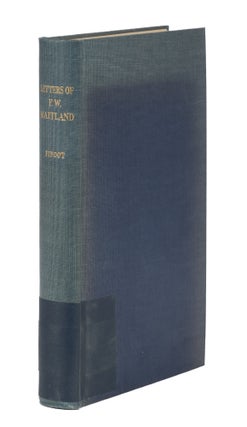 Item #87193 The Letters of Frederic William Maitland. F. W. Maitland, C. H S. Fifoot