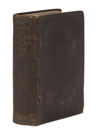 Item #87194 Biographia Juridica: A Biographical Dictionary of the Judges of. Edward Foss
