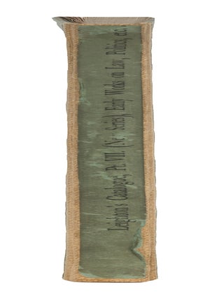 Catalogue VII. New Series. Early Works on Law, Politics, Economics...