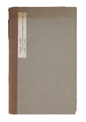 Minutes and Proceedings of a Division Court Martial, Begun and...